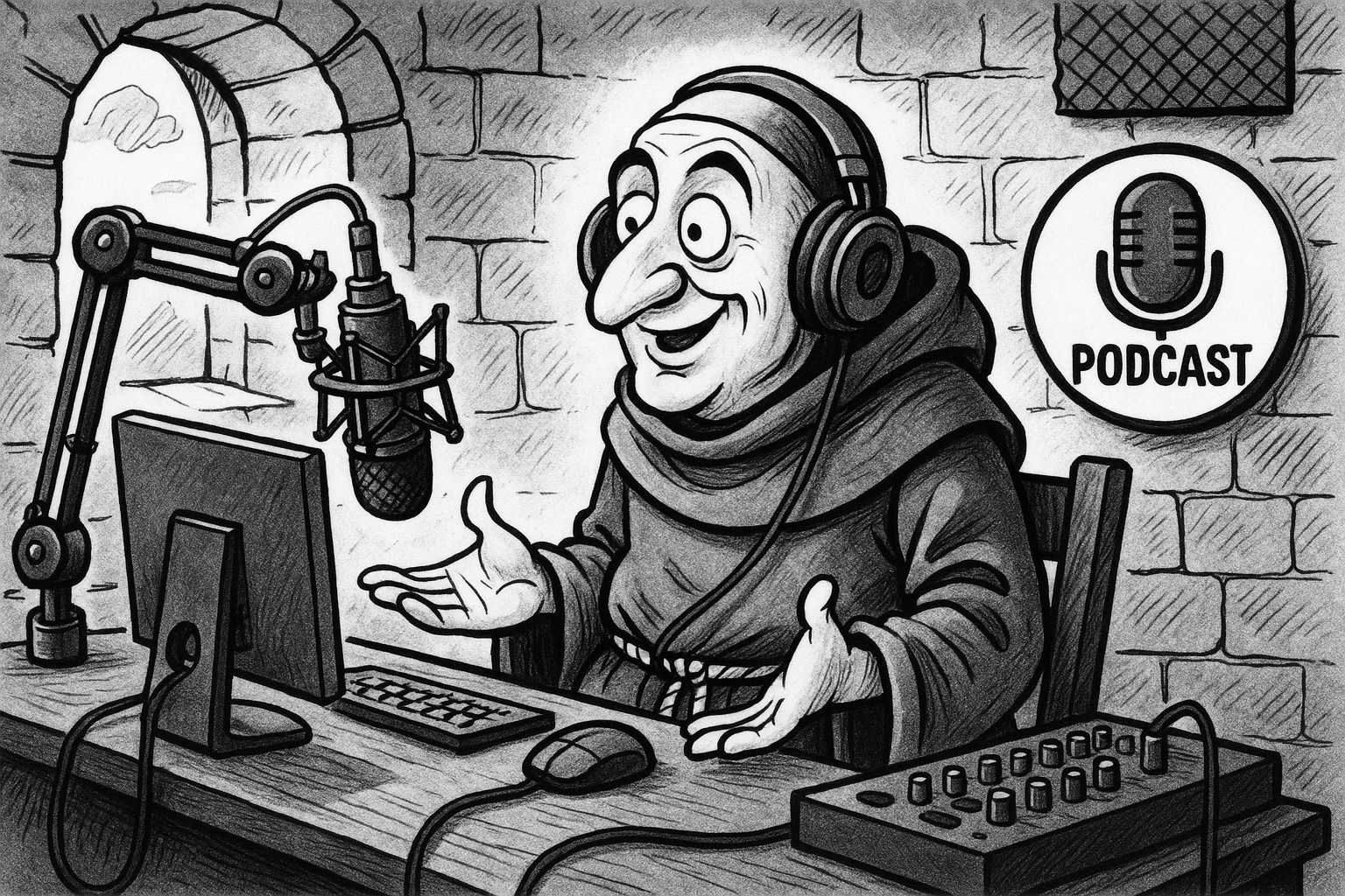 Cum a ajuns Gigi Becali să finanțeze cel mai scump podcast monahal din istorie.