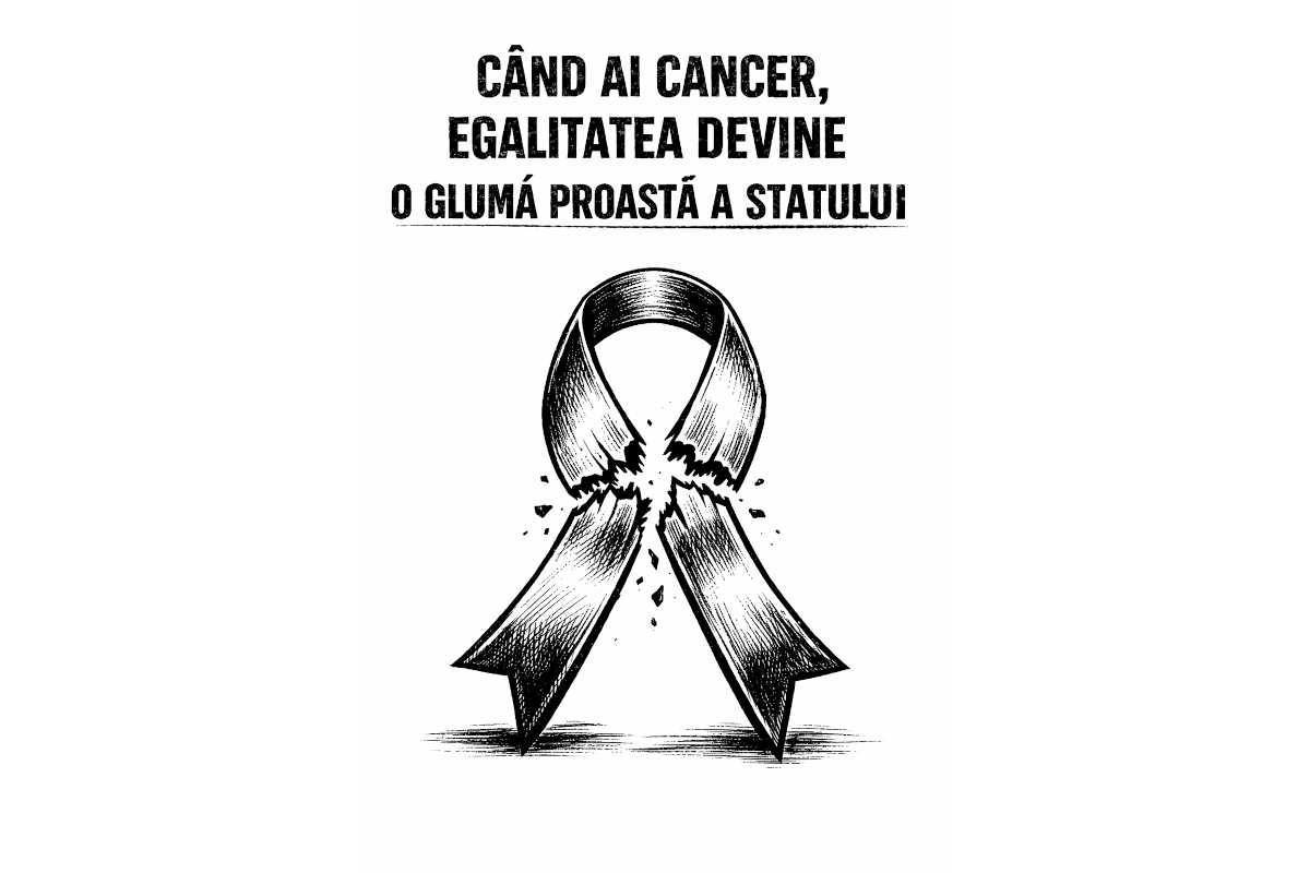 Când ai cancer, egalitatea devine o glumă proastă a statului